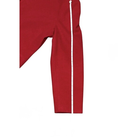 Chico’s Everyday Solid Pointe Red Animal Print Lined Jacket Size 2 Business - Picture 7 of 9